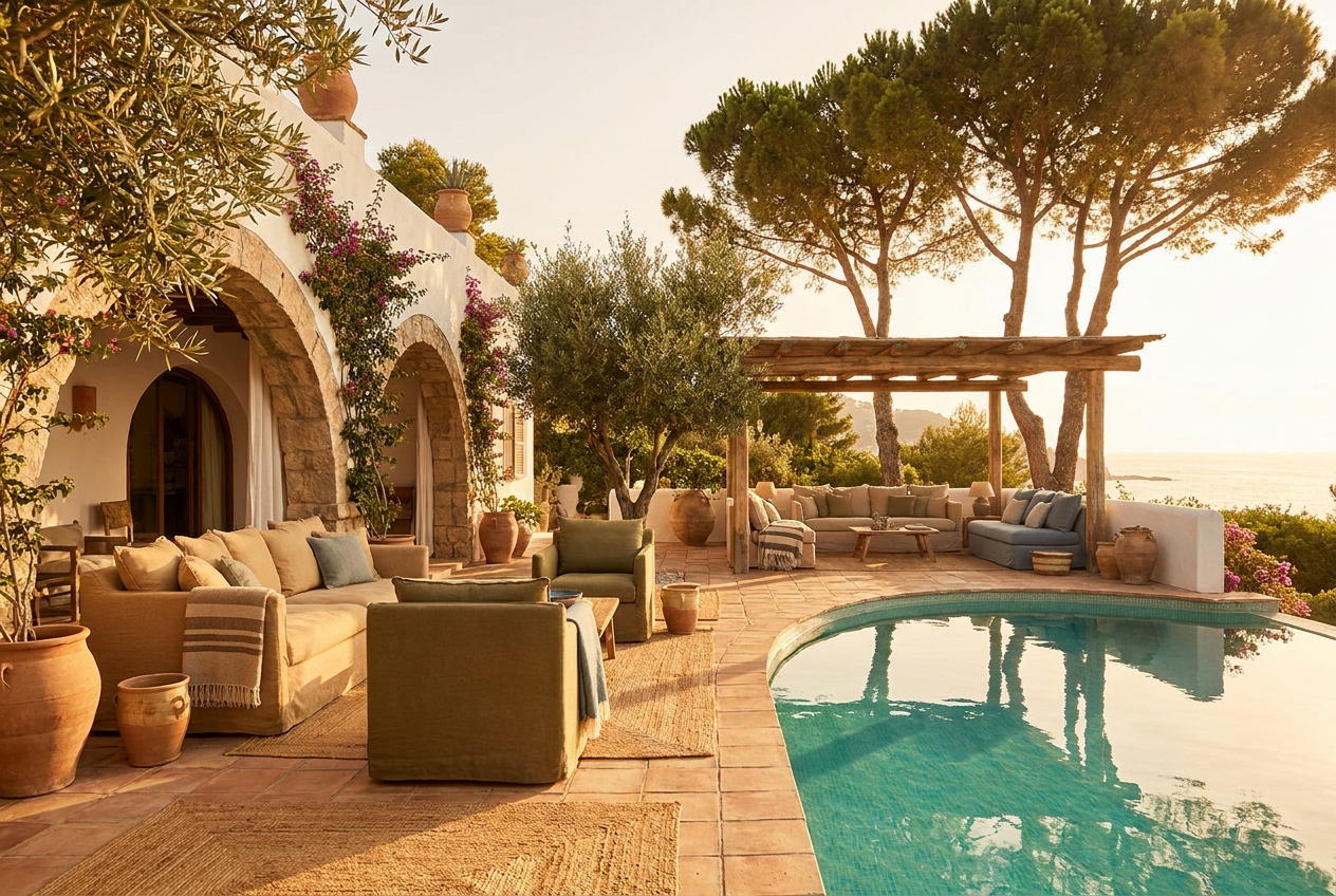 Attique avec solarium et vue mer à Vallpineda 3